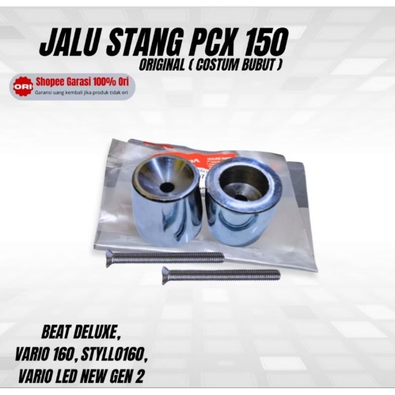 JALU STANG BUBUT CROME BEAT ESP NEW LED 2020/ JALU STANG BEAT DELUXE GENIO VARIO 160