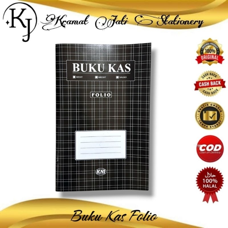 

Buku Kas/Debet/Akutansi Folio (1 Pcs)