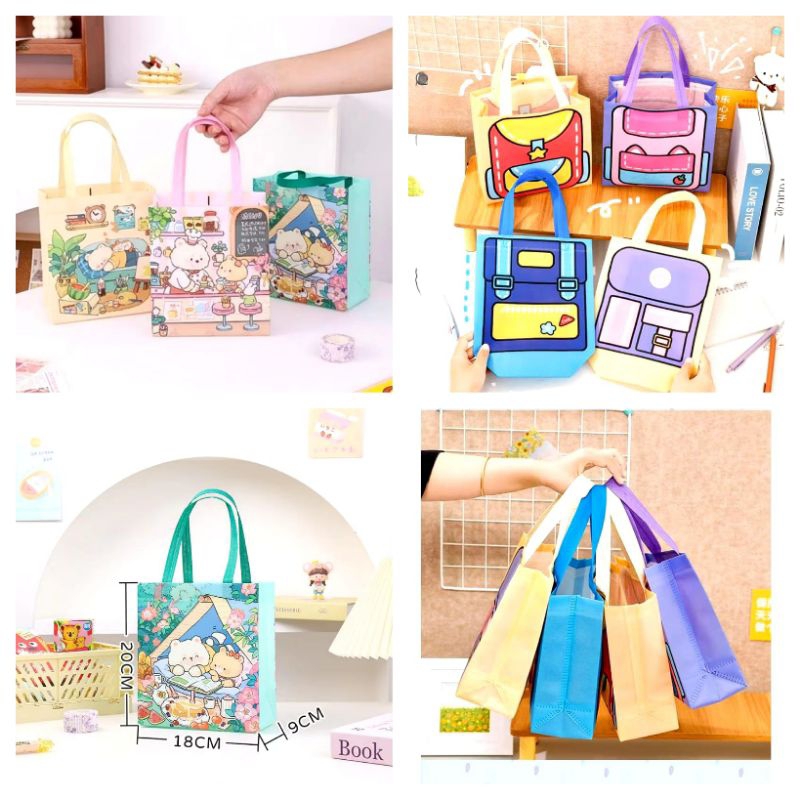 

Tas Hampers Spunbond Now women Anti Air Goddie Bag Kado Hadiah Souvenir Ultah