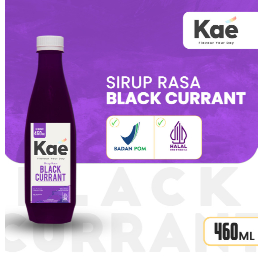 

KAE Syrup - Black Currant 460ml