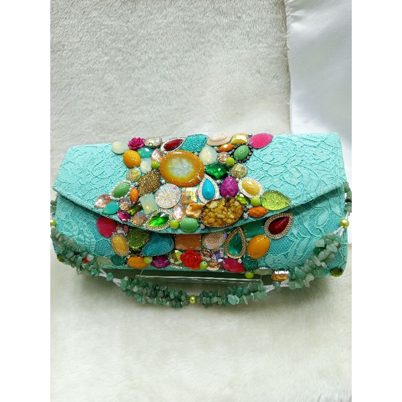 Tas payet /tas cluth /tas genggam /tas payet pesta /tas tali /tas handmade /tas pesta