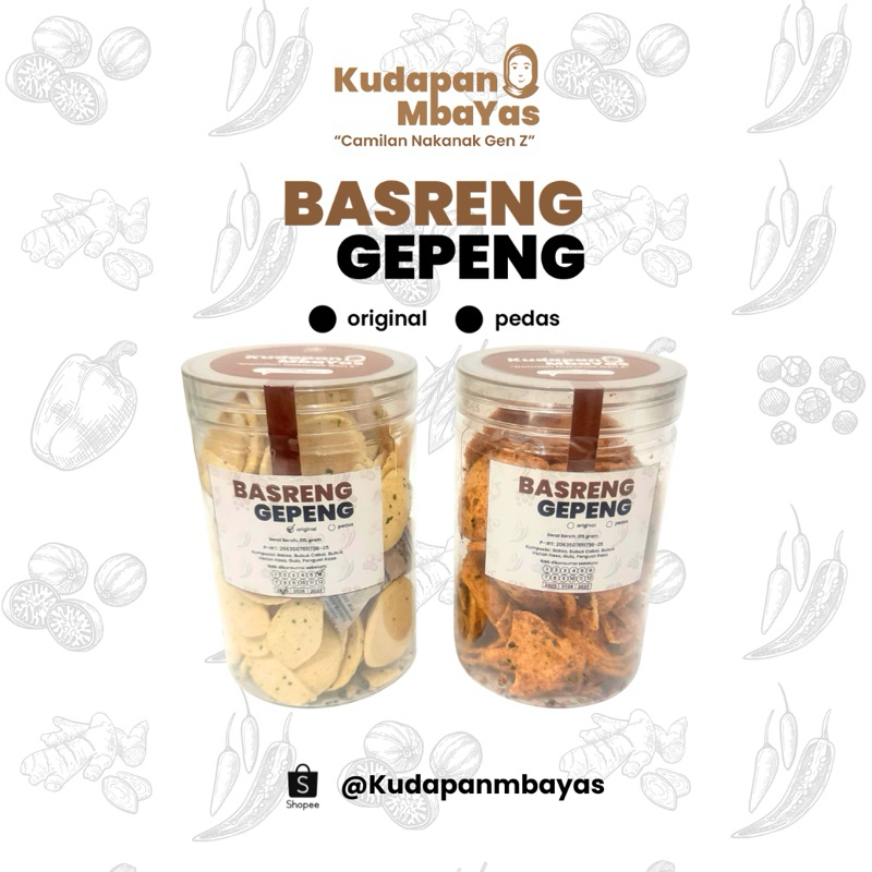 

Basreng Gepeng - Kemasan Toples