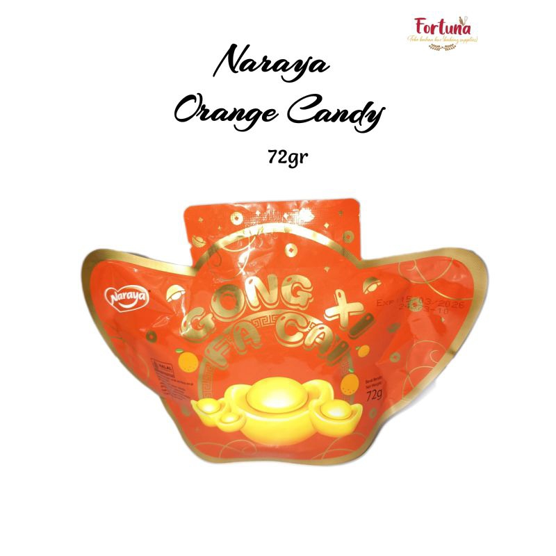 

Narayaa Gongcai Orange Candy 72gr