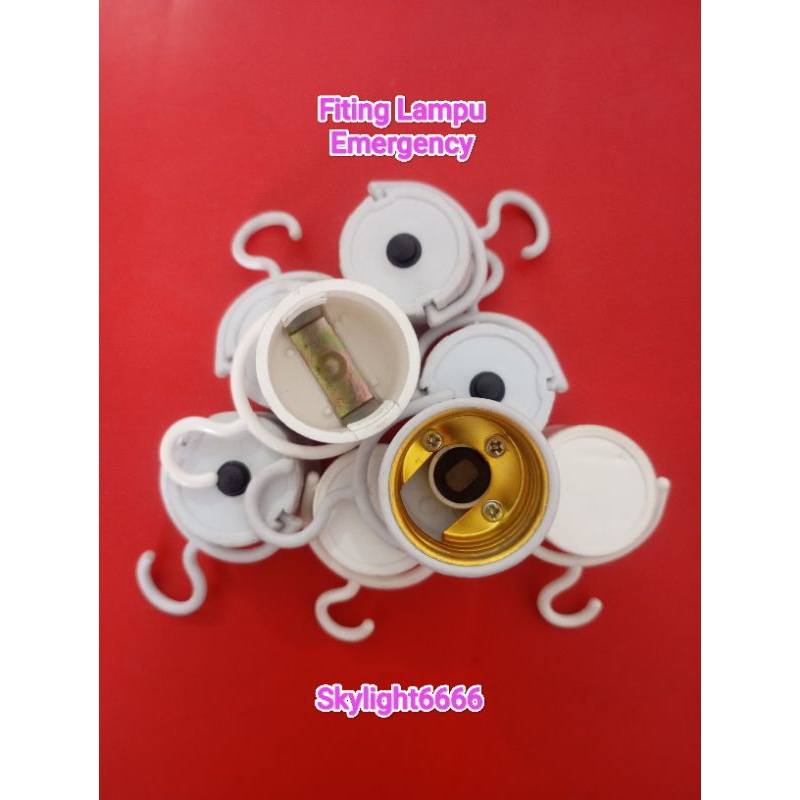Fitting Lampu Emergency Returan/Rusak