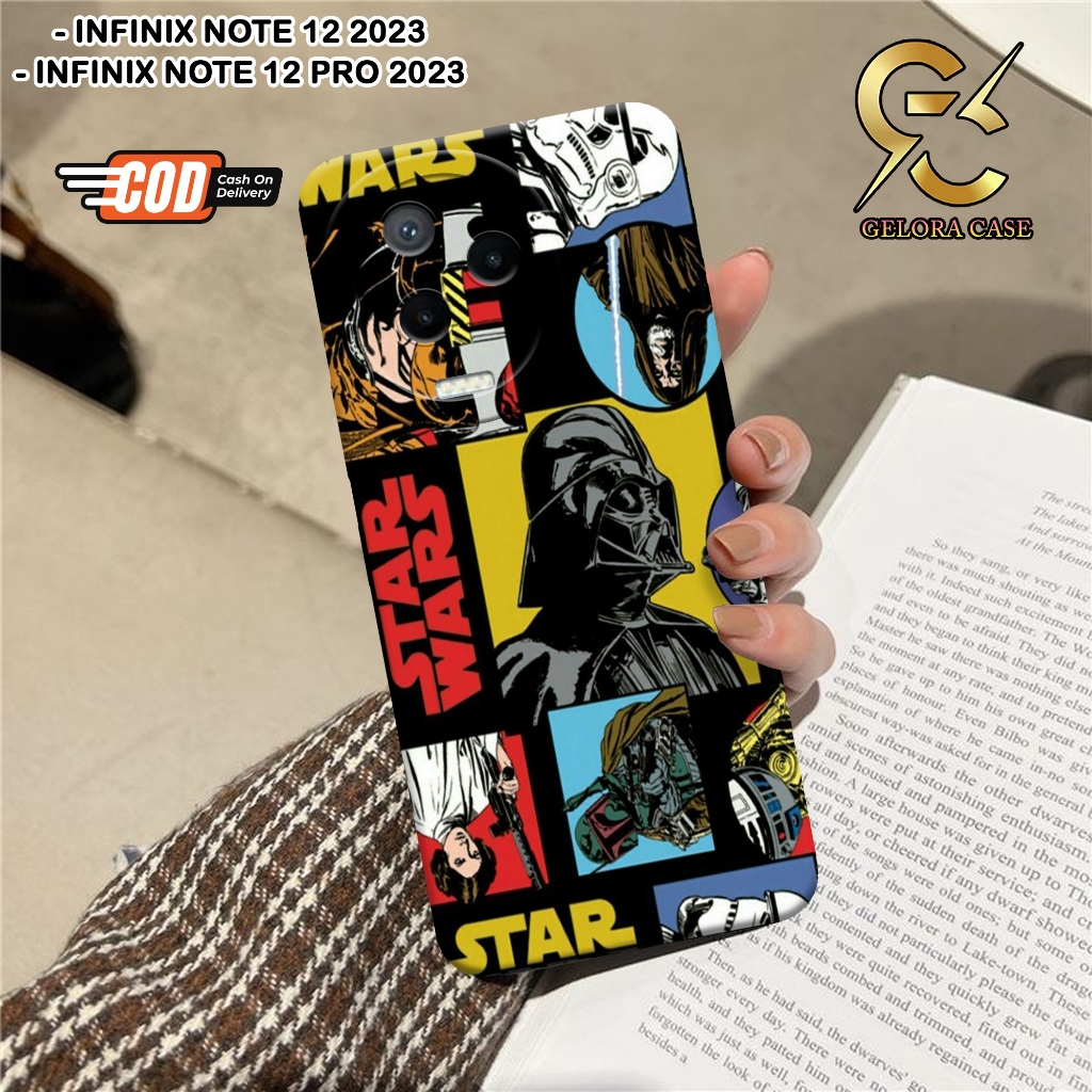 Softcase Infinix Note 12 2023 / Note 12 Pro 2023 - Geloracase -  Case Infinix Note 12 2023 Fashion C