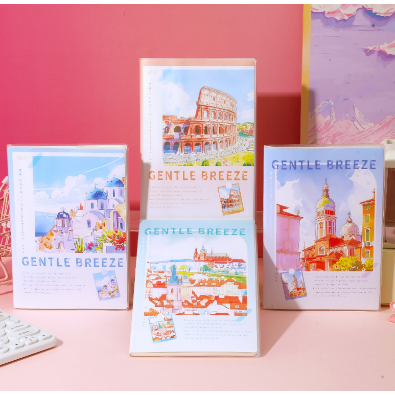 

BOBOMART Notebook A5 Bergaris 52 Lembar – Buku Catatan Lucu Motif Pemandangan Gunung Langit DP-84