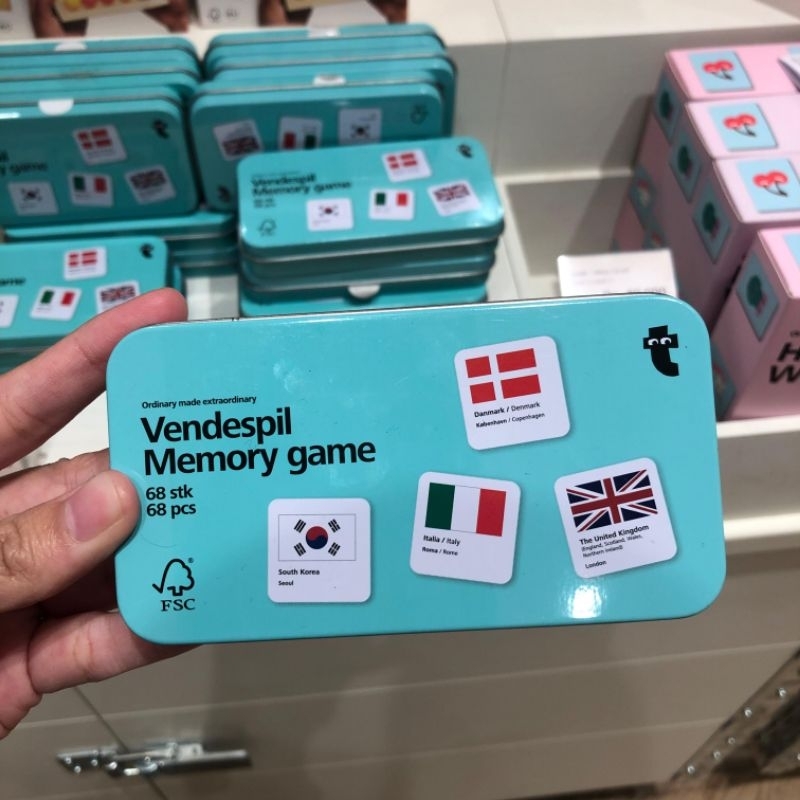 [JASTIP FLYING TIGER] Memory Flag Game Permainan Mengingat Bendera Negara