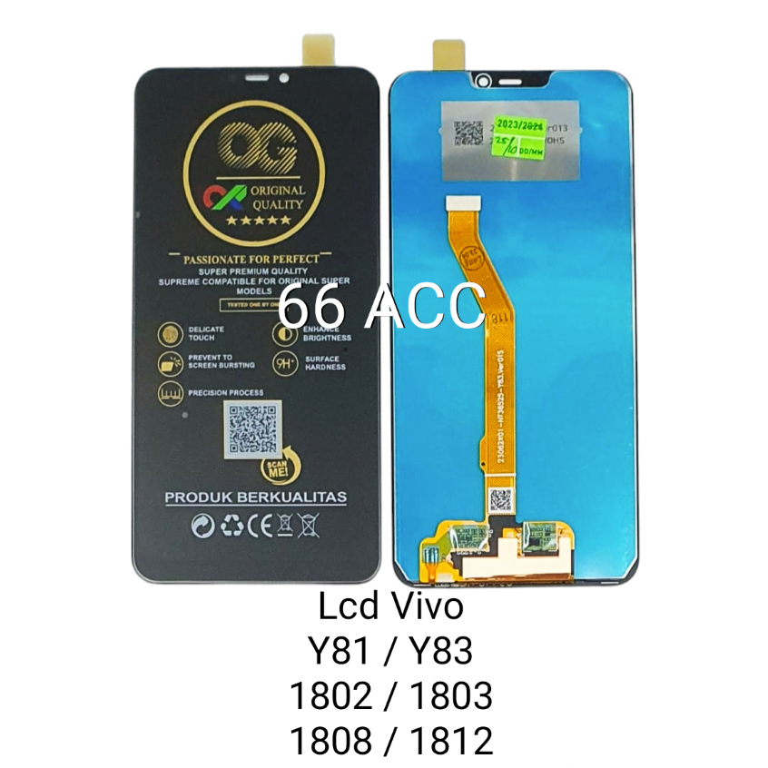 Naysila Naymila Lcd Vivo Y81 / Y83 / Vivo 1802 / 1803 / 1808 / 1812 Fullset + Touchscreen