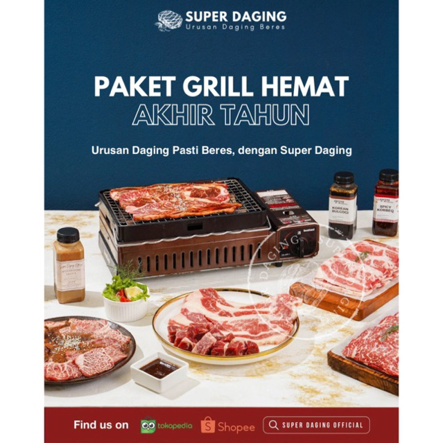 

PAKET BQQ Grill New Year Super Daging Pekanbaru