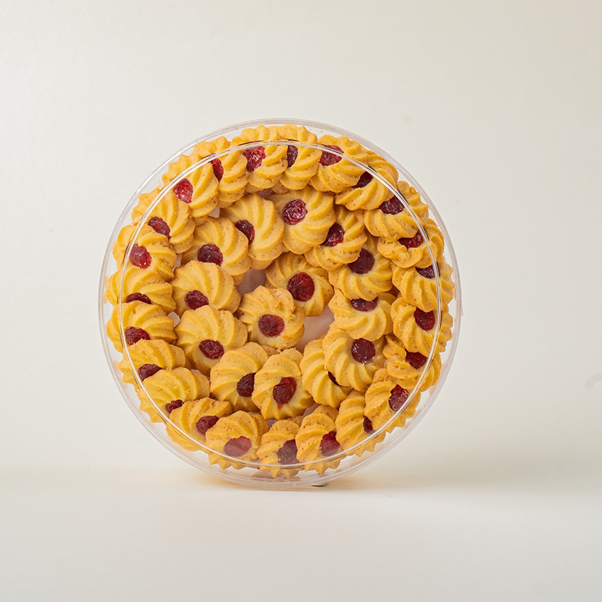 

Javasari Strawberry Butter Cookies 808 - Kue Kering