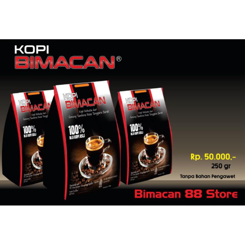 

Kopi Bimacan 250g | Bimacan 88