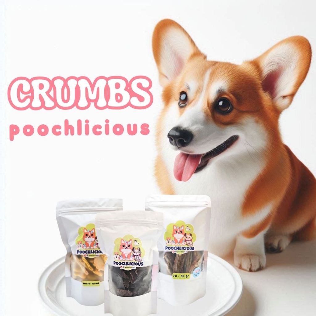 [CRUMBS] Poochlicious Pet Snack CRUMBS