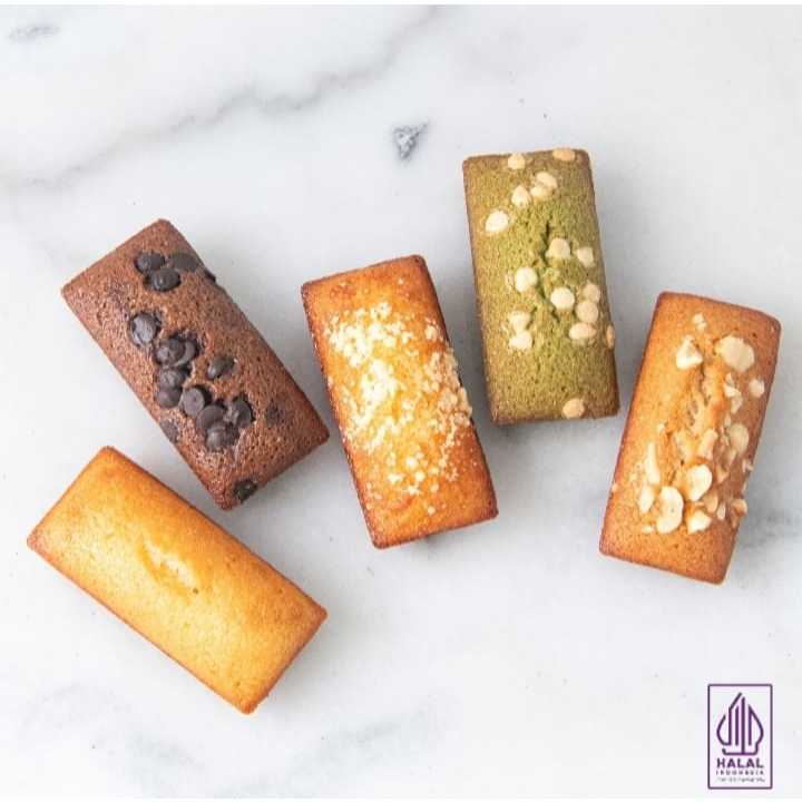 

Annabella Patisserie 5PCS Golden Treat Financier | Almond Cake in Gift Box