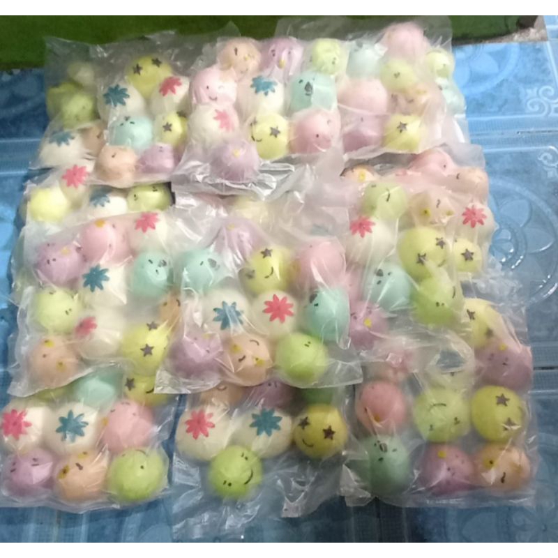 

bakpao karakter mini isi 10pcs/bakpao coklat