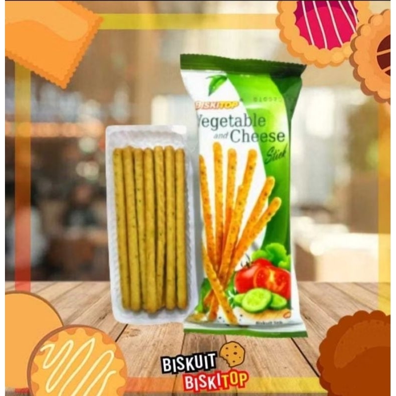 

Biskitop Vegetable and cheese