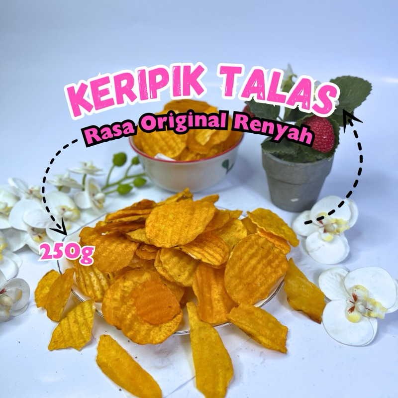 

Keripik Talas 250g | kripik talas | snack kiloan | keripik renyah | cemilan asik