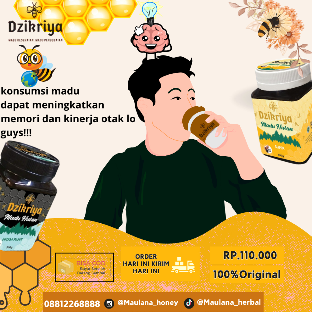

ASLI 100% MADU DZIKRIYA HERBAL HUTAN PAHIT SUPER