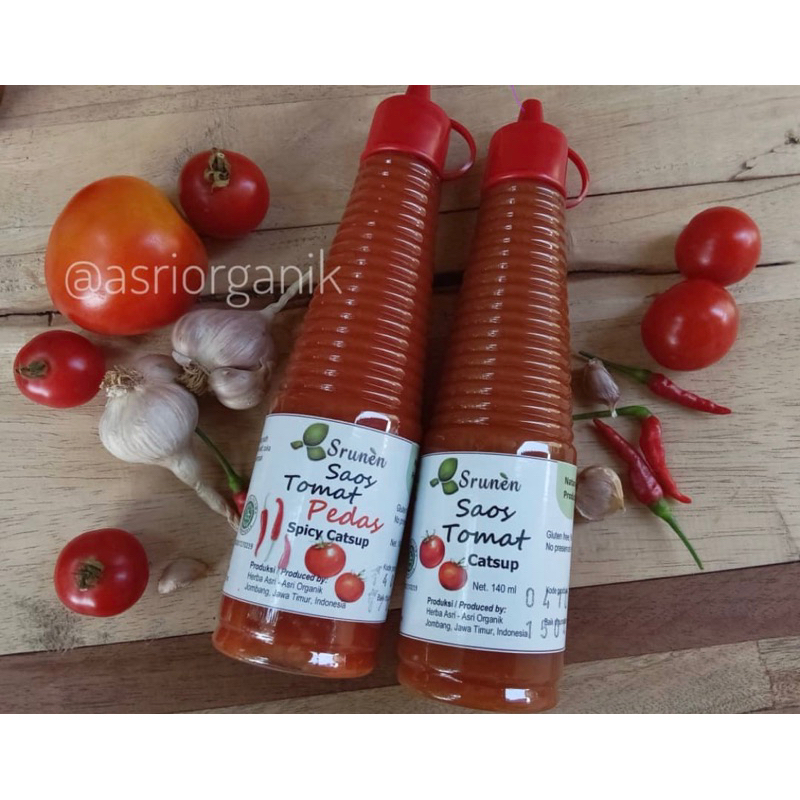 

SAOS TOMAT CATSUP NON MSG SRUNEN ASRI ORGANIK