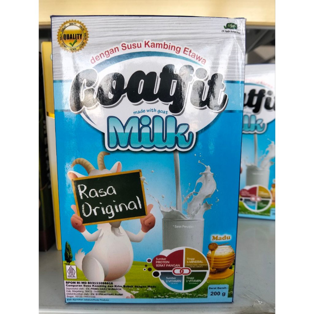 

Goatfit Original | Susu Kambing Etawa Plus Royal Jely