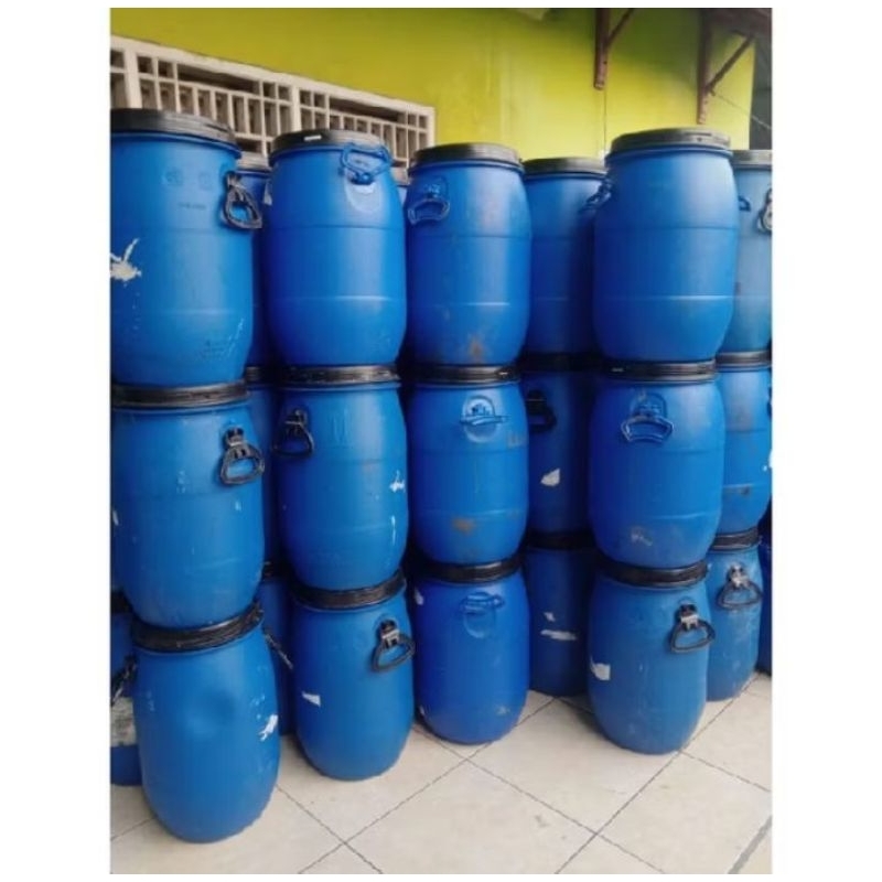 tong bekas/tong biru/tong sampah/tong 30L simple berkualitas mewah