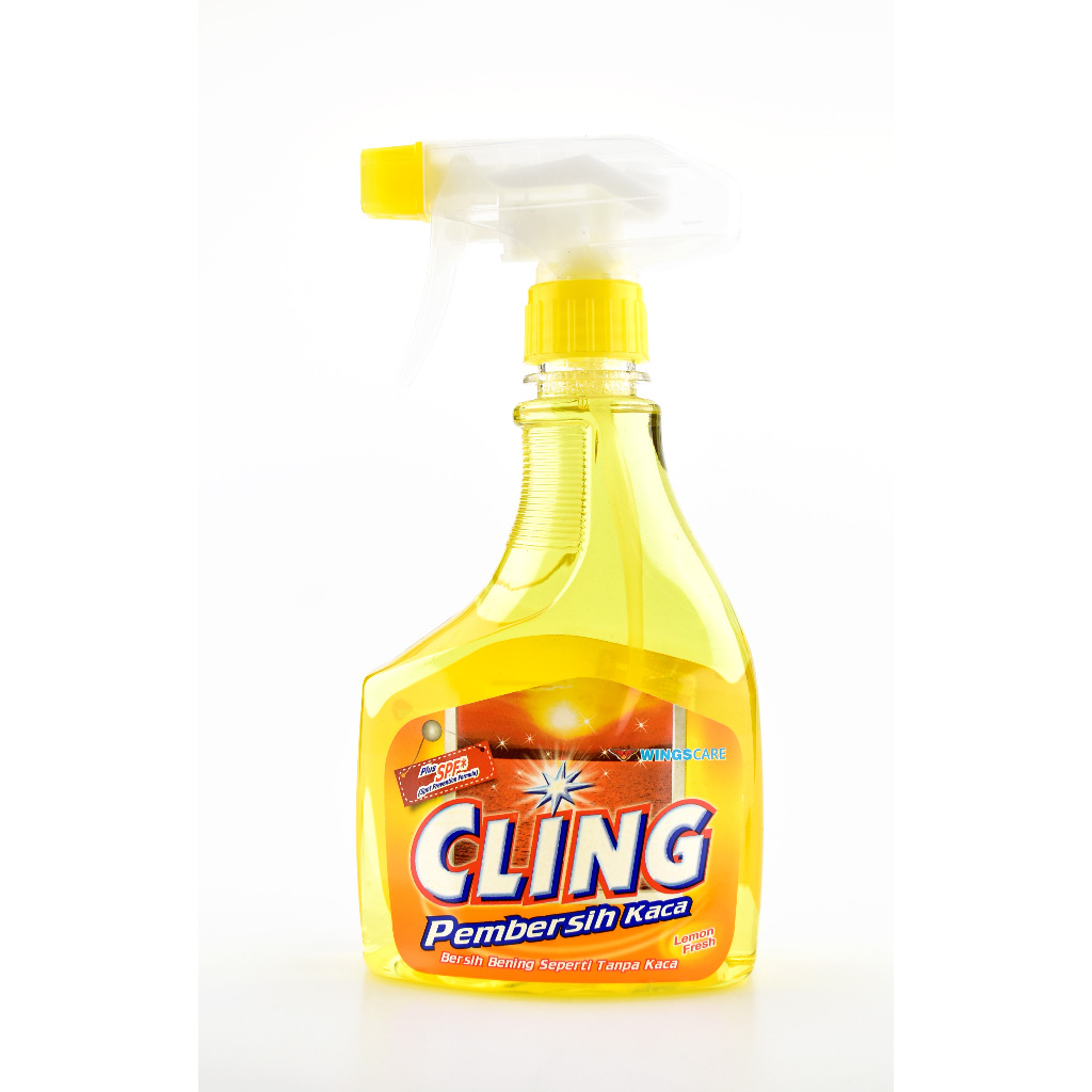 CAIRAN PEMBERSIH KACA CLING BOTOL SPRAY 440 ML CLING PEMBERSIH KACA BY EWA