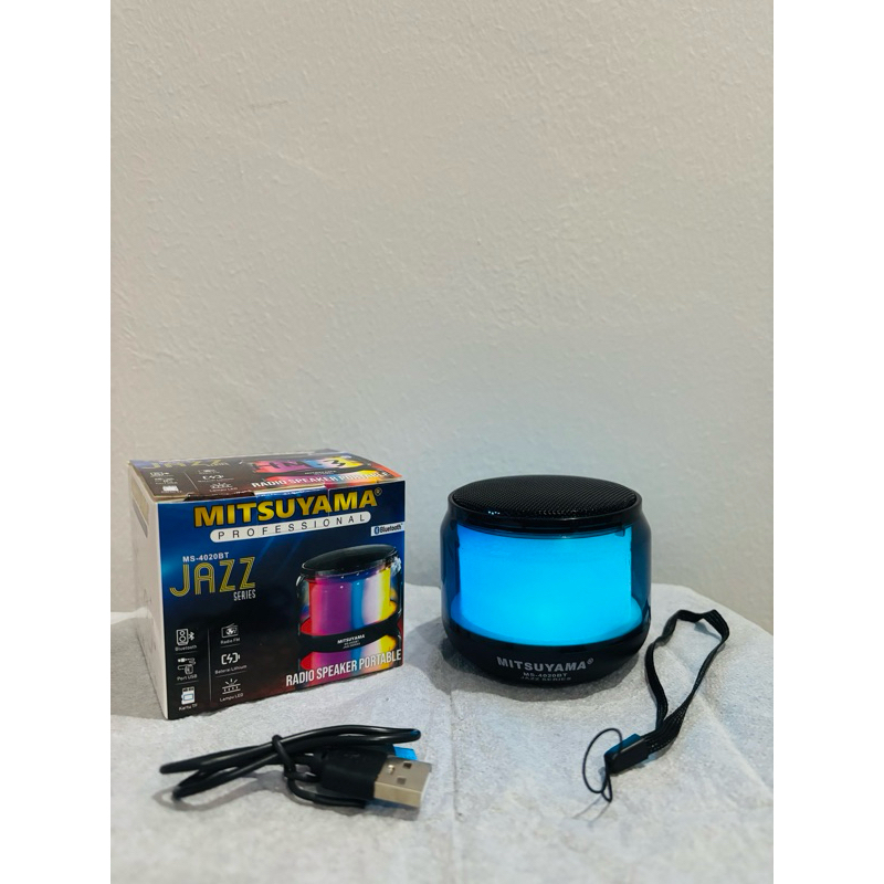 Speaker Portable Bluetooth Mitsuyama Jazz MS4020BT / Kotak Musik Portable Mitsuyama Jazz MS4020BT