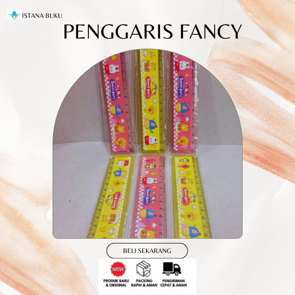 

PENGGARIS FANCY MINI | 15 CM | MOTIF ANAK | 100% ORIGINAL [ BISA COD ]