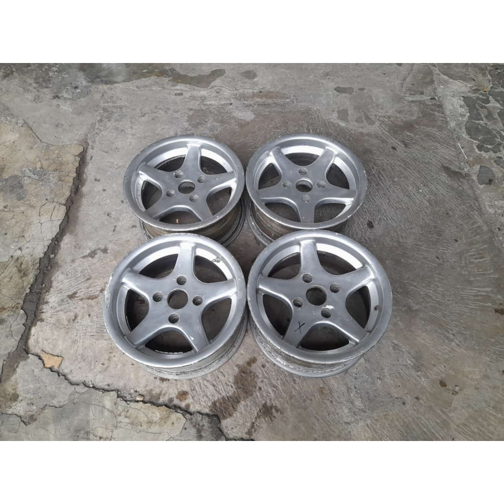 VELG MOBIL RACING RING 14 LEBAR 7 PCD 4X114 ET15 KIJANG PANTHER AVANZA XENIA ATOZ