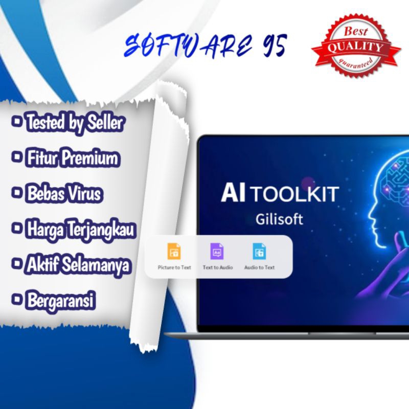 Gilisoft AI Toolkit 7.8 - Text to speech & more - Tools & Utilities