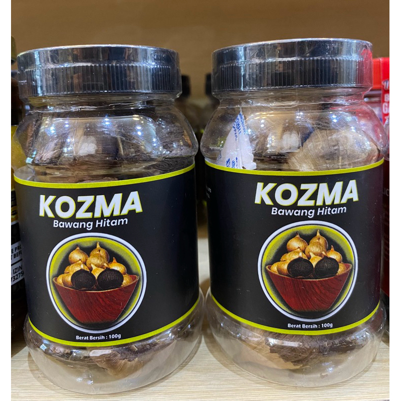 

Kozma Black Garlic Bawang Hitam 100g Quality