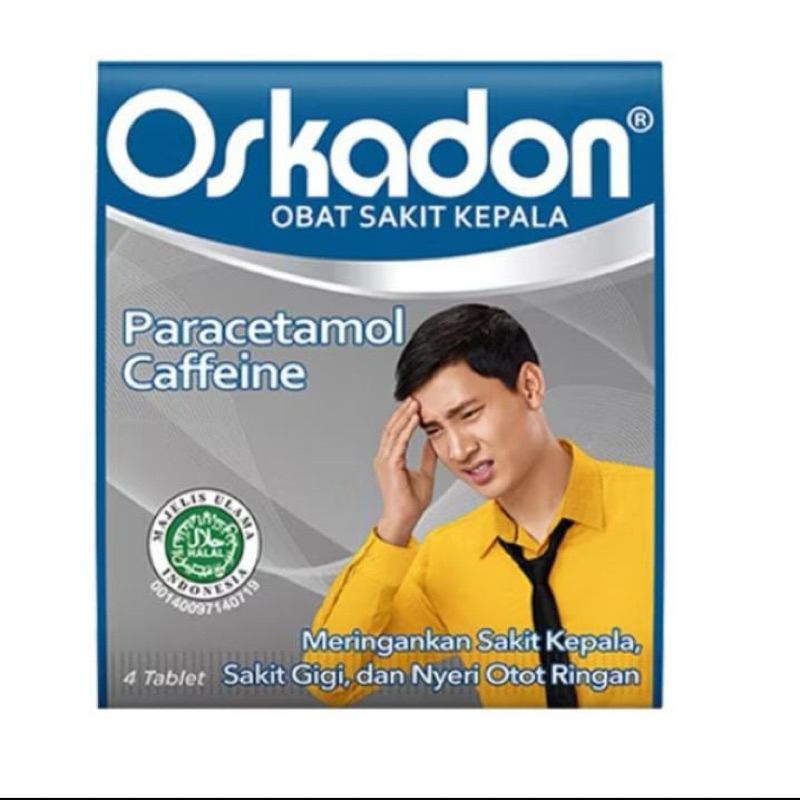 obat Oskadon Paracetamol Caffeine obat sakit kepala ibuprofen