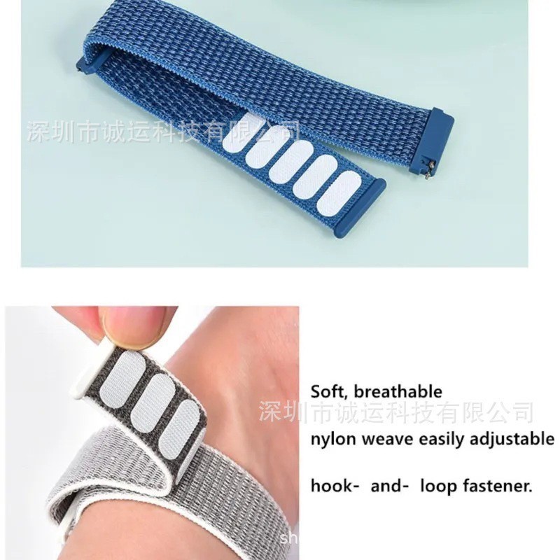 Terbaru Strap Nylon 18mm Smartwatch Garmin Vivomove 3s Vivoactive 4S Venu 2s 3s 41mm Forerunner 255s
