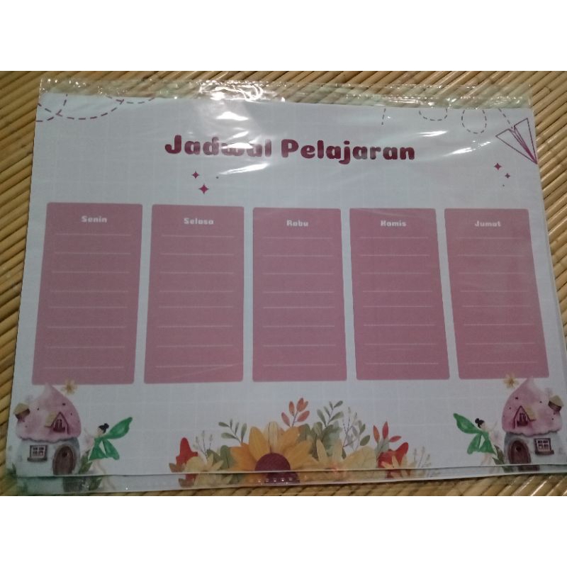 

Jadwal Pelajaran Sekolah | Poster Jadwal Pelajaran Sekolah