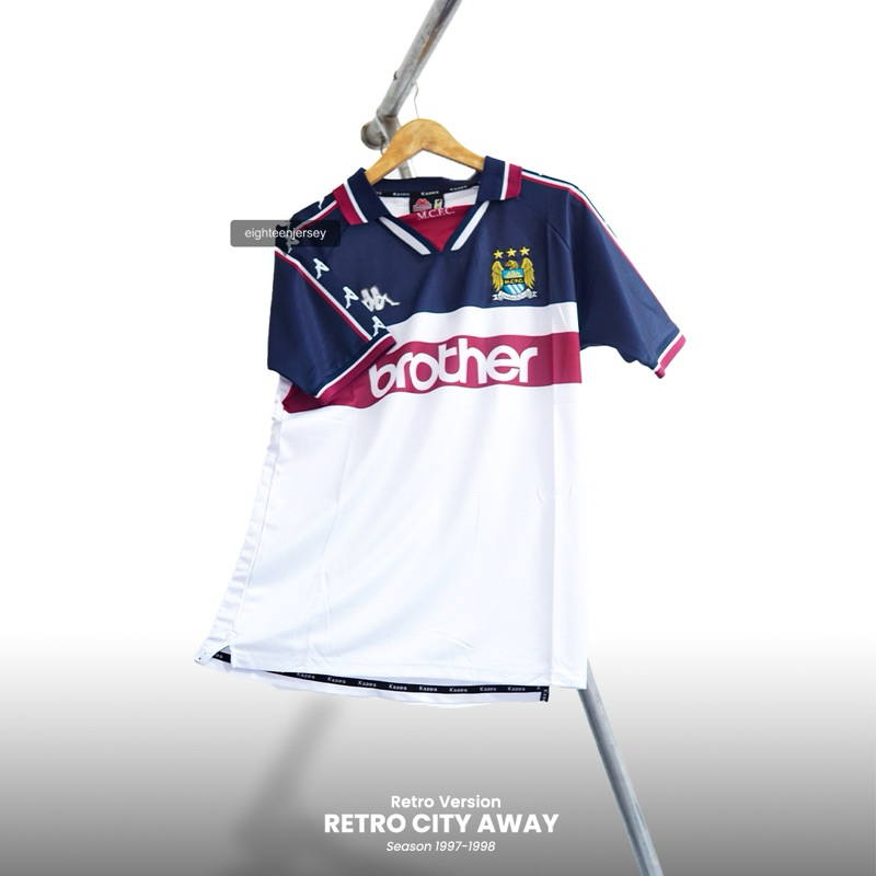 Retro City Away 97/98 Baju Bola Retro City Away 97/98