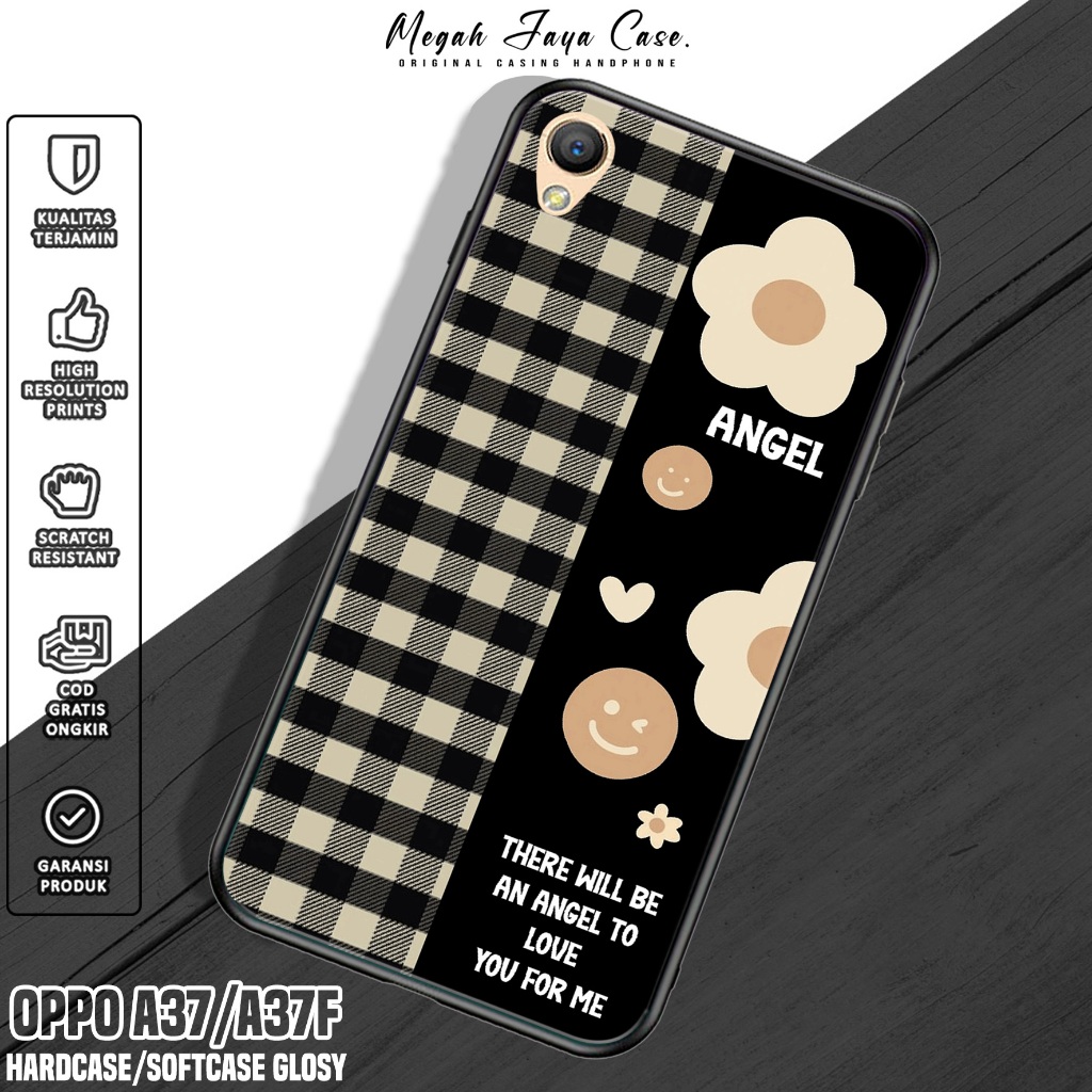 Softcase Oppo A37F / A37 - Casing Hp Oppo A37 / A37F Motif BUNGA - Silikon Hp Oppo A37F - Case OPPO 