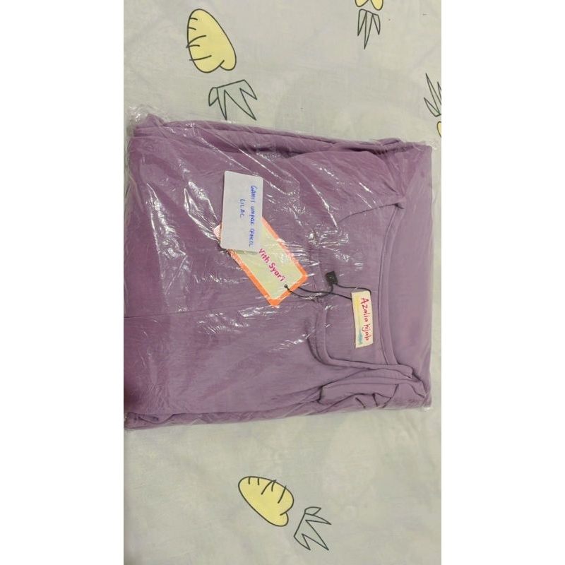 GAMIS CRINCEL UMPAK WARNA LILAC