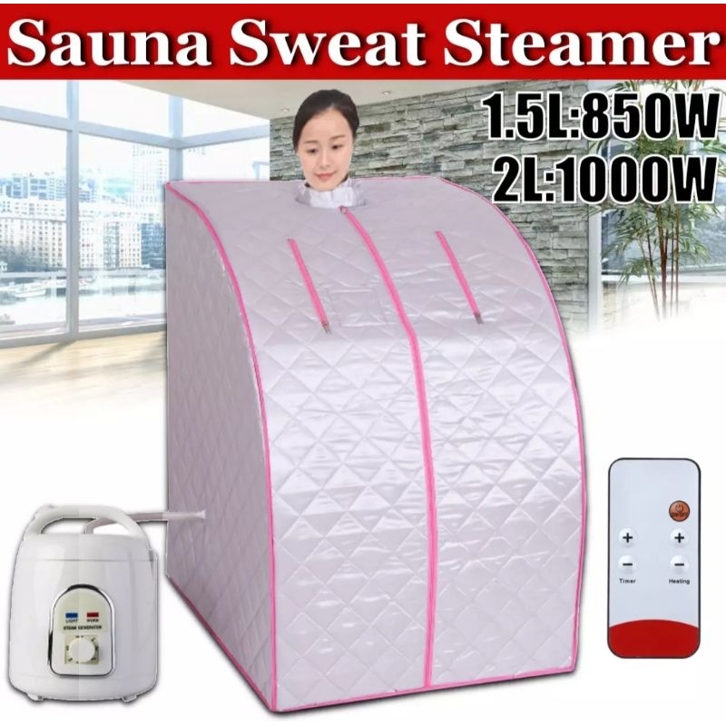 Portable steam sauna uap badan mandi uap body spA