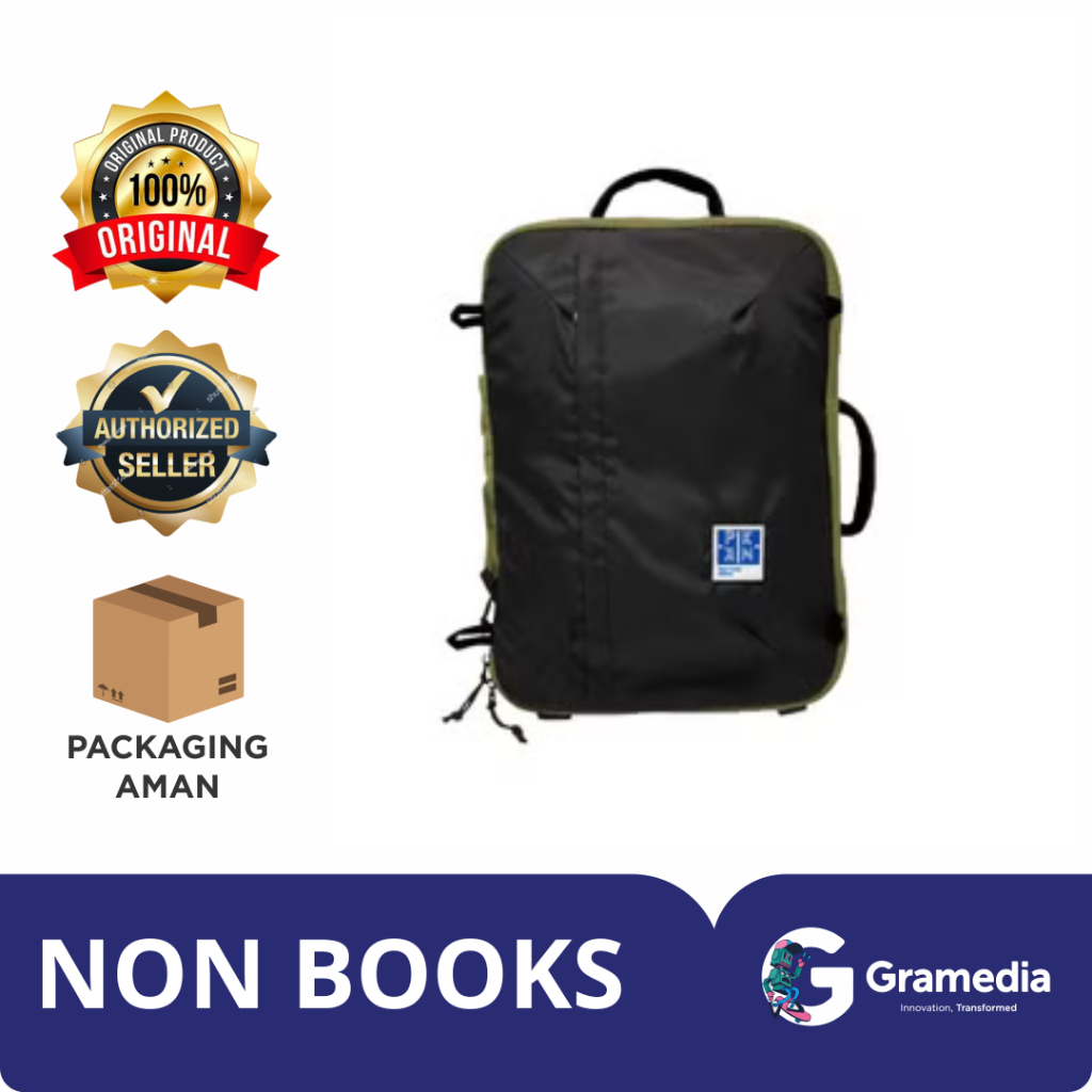 Gramedia Bandung - Piknik Luggage Backpack Pattaya Camel