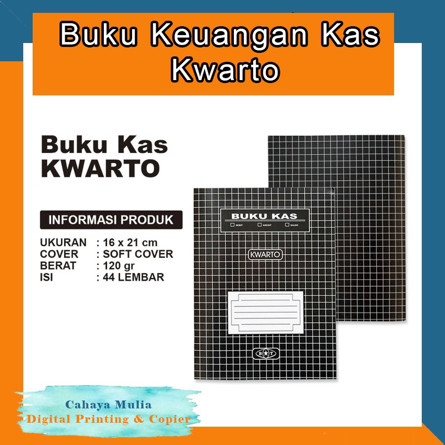 

Buku Kas Saldo Debet Kredit - QUARTO