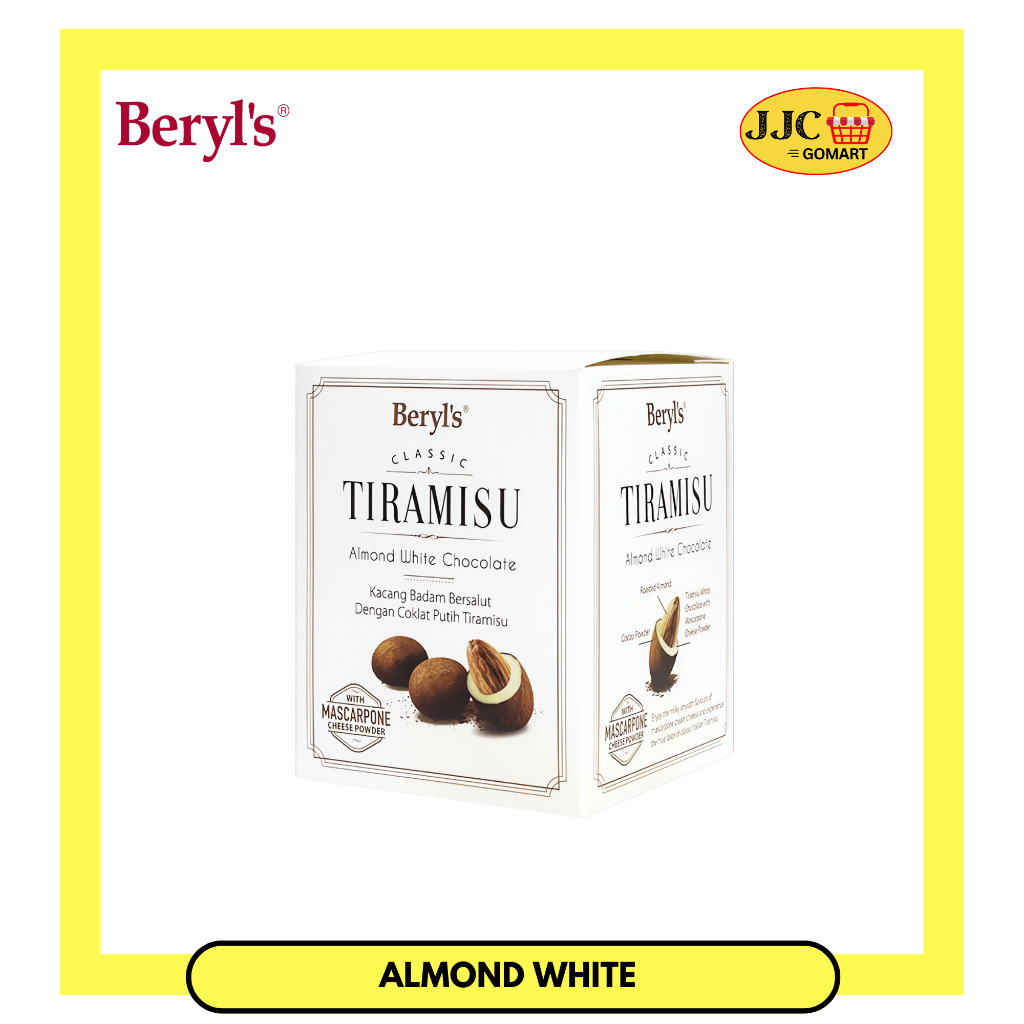 

QH Beryl's Classic Tiramisu Almond Chocolate 100g Green tea Milk Chocolate White Chocolate