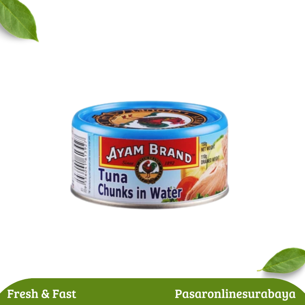 

Ayam Brand Tuna Chunks In Water 160 Gram Tuna Kaleng