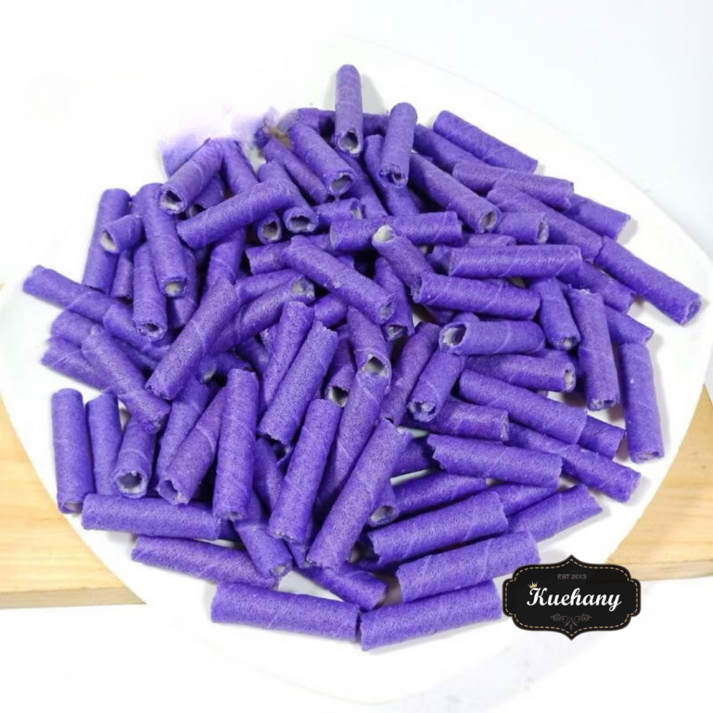 

WAFER STIK MINI BLUEBERRY 1 KG/ WAFER ROLL BLUEBERI/ KILOAN