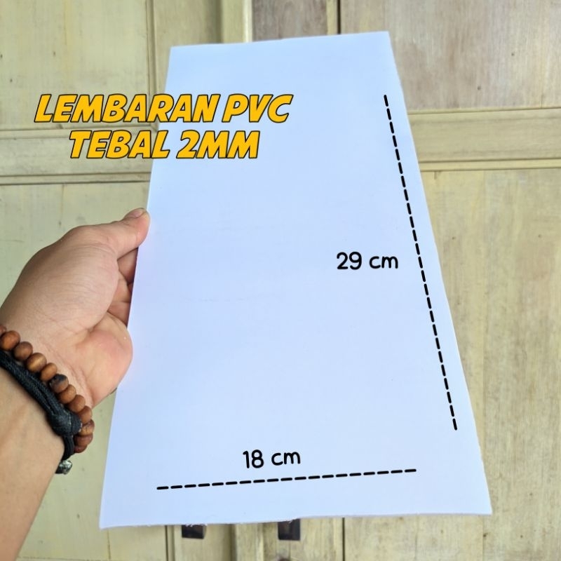 Kartu Lembaran PVC Tebal 2MM