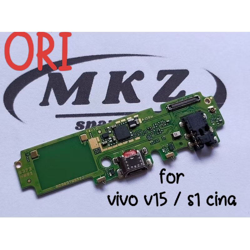 CONNECTOR CHARGER VIVO V15 ORI PLUS IC PAPAN KONEKTOR CAS PCB BOARD VIVO V15 VIVO S1 CINA ORI + IC