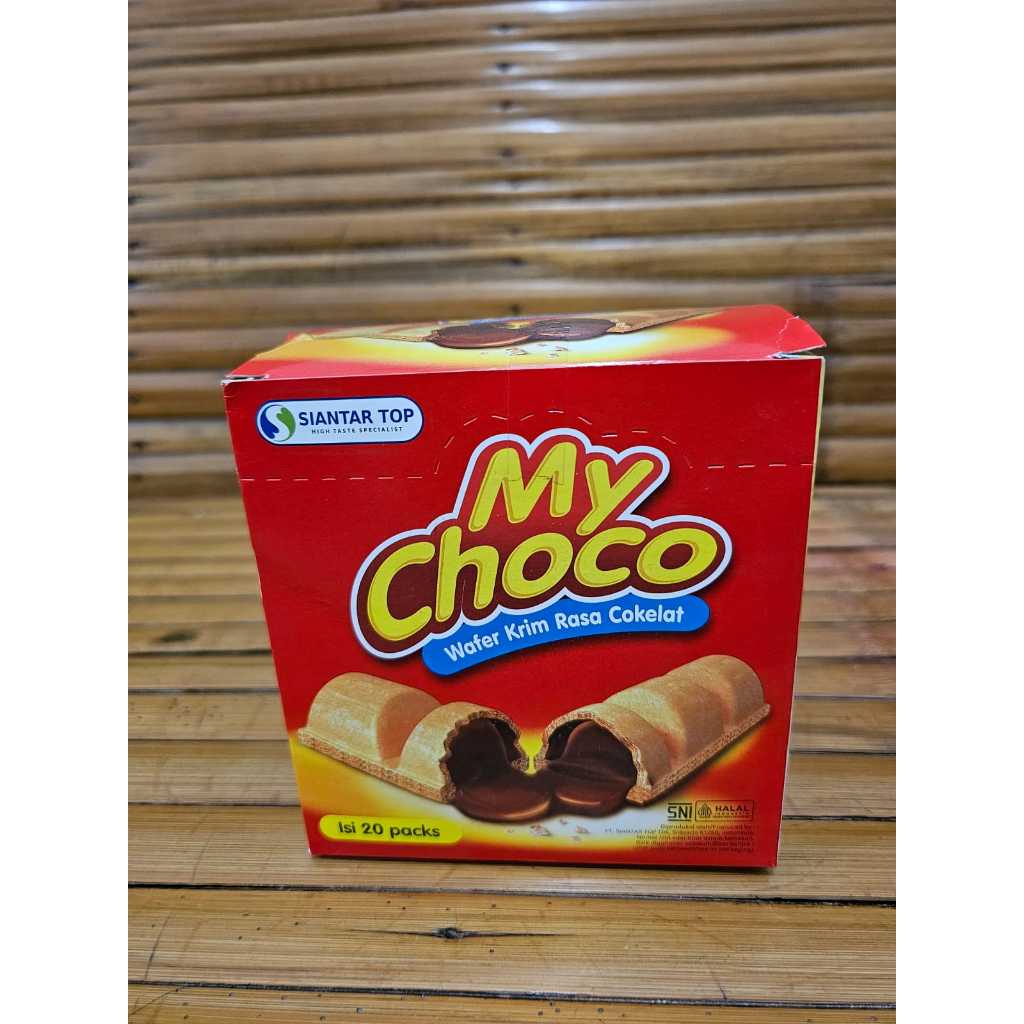 

My Choco Siantar Top Wafer Krim Rasa Coklat isi 20 pcs