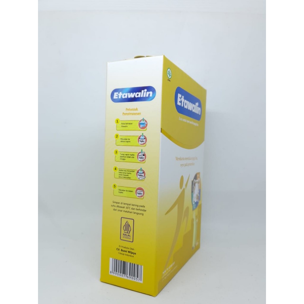 

Etawalin 5 Sachet Kemasan Praktis Atasi Nyeri Tulang Sendi Asam Urat Rematik Kebas dan Kesemutan