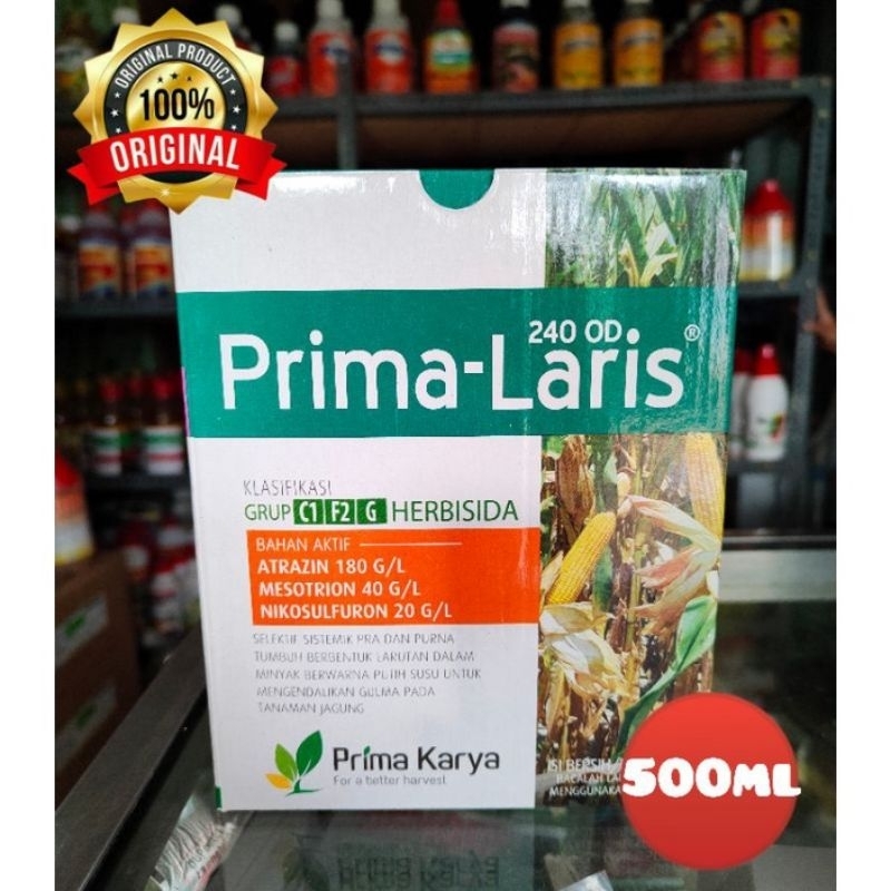herbisida selektif jagung PRIMA LARIS 240OD kemasan 500ml