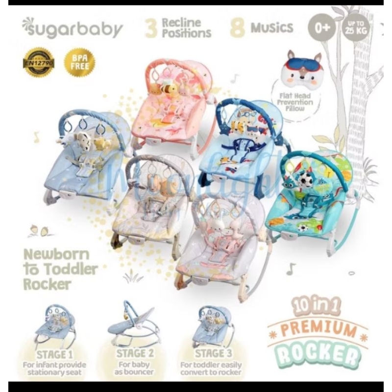 bouncer,ayunan,baby chair,murah sugar baby