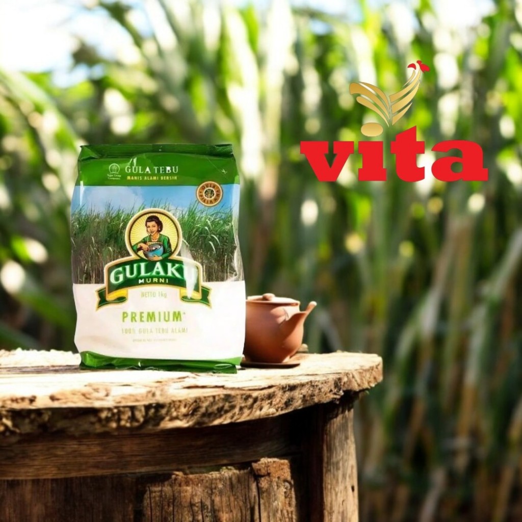 

Gula Tebu Alami Premium Putih 1kg
