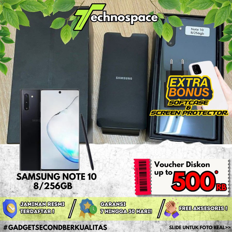 Samsung Galaxy Note 10 8/256GB Second Original Resmi SEIN